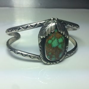 Turquoise cuff bracelet